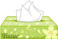 TISSUE PAPER BOX (QTY - 100 PULLS) SIZE - 18 CM X 20 CM